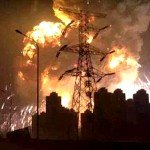 دو انفجار یک شهر مرزی چین را لرزاند