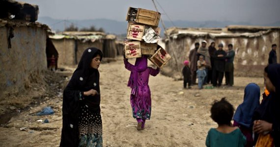 به رقم ناداران افغانستان یک نیم میلیون افزوده‌شده