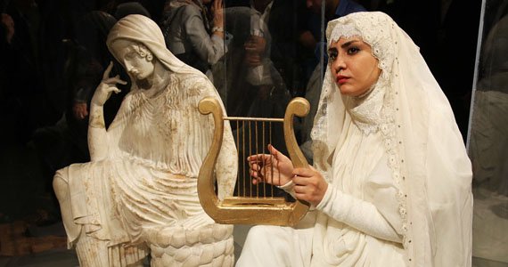 تندیس “پنه لوپه” در ایران به نمایش گذاشته شد