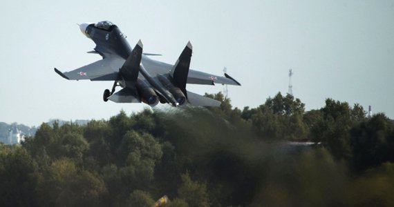 جنگنده روسیه روی ترکیه مانور رفت