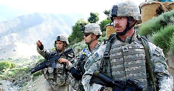 حمله طالبان بالای کاروان نیروهای آمریکایی در پروان