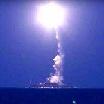 روسیه از دریایی خزر ایران به سوریه موشک فرستاد