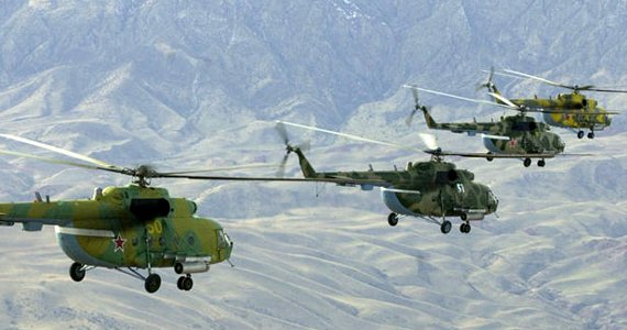 روسیه به تاجیکستان چرخ‌بال تهاجمی می‌فرستد