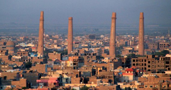 عملیات پولیس در ناحیه ۱۲ هرات