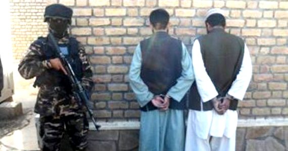 بازداشت ۲ هراس افگن از مرکز شهر هرات