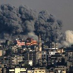 فلسطینی‌ها راکت پرتاب کردند، اسرائیلی‌ها بمباران کردند