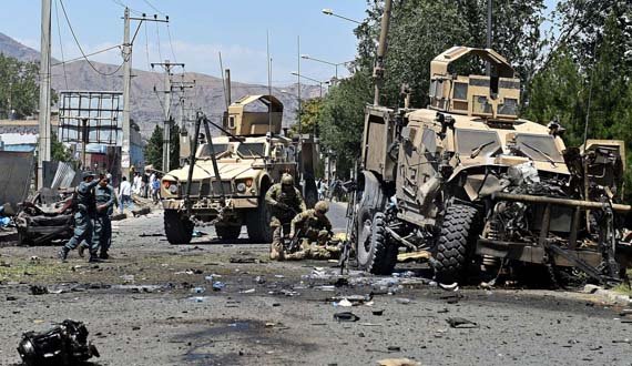 طالبان ۶ نظامی آمریکایی را در کابل از بین بردند