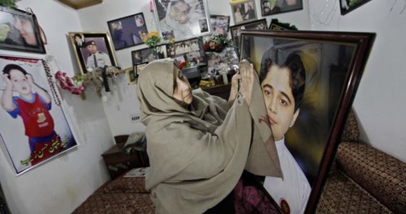 یادبود از قربانیان پاکستانی در کابل