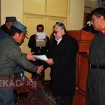 ۸۰ سرباز پولیس ملی از مرکز تعلیمی پولیس غور سند فراغت گرفتند