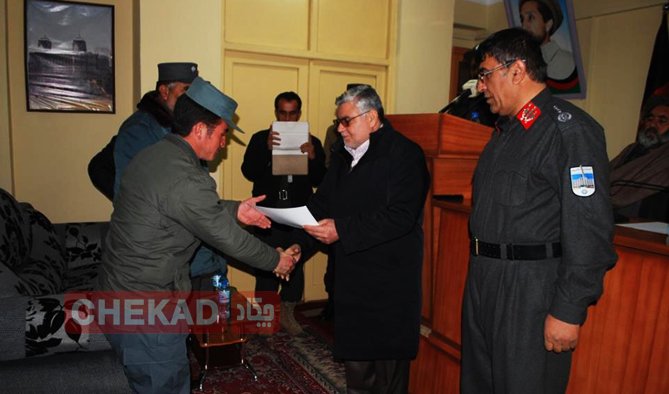 ۸۰ سرباز پولیس ملی از مرکز تعلیمی پولیس غور سند فراغت گرفتند