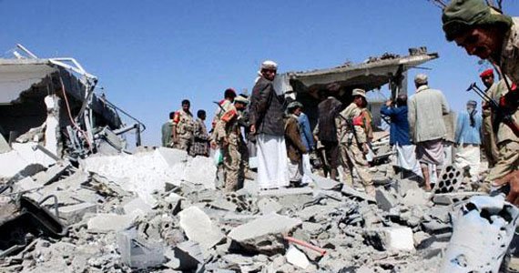 بمباران تازه سعودی پایتخت یمن را ویران کرد