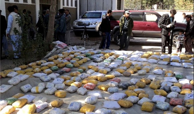 بیش از ۱۴ هزار کیلو گرام مواد کیمیایی در قندهار کشف شد