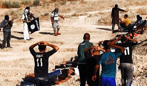 داعش ۸۰ نظامی عراقی را اعدام کرد