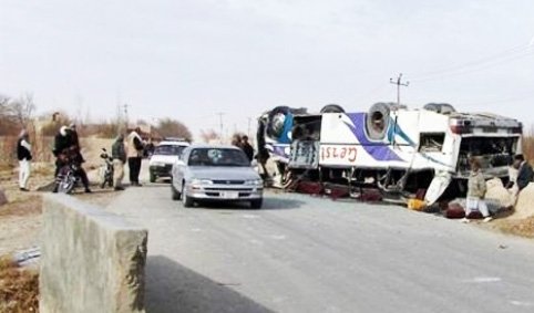 رویداد ترافیکی در فراه ۱۸ زخمی برجا گذاشت