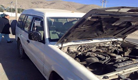 مهاجم فرار کرد و موتر بمب‌گذاری‌شده‌اش به دست پولیس افتاد