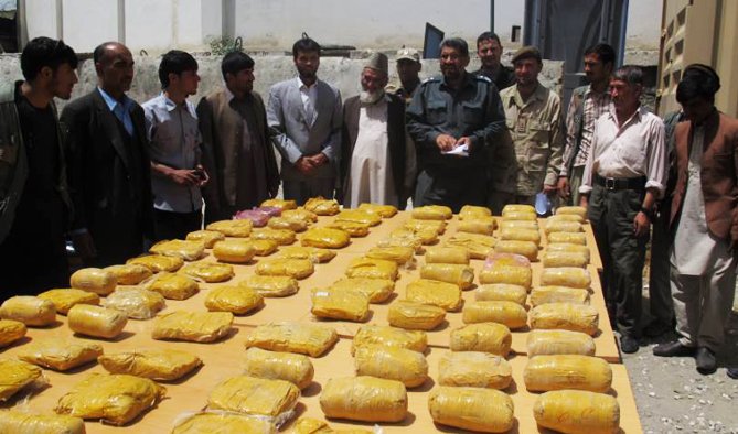 کشف صدها کیلو گرام مواد انفجاری در قندوز