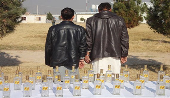 کشف و ضبط یک مرکز تولید مشروبات الکلی در هرات