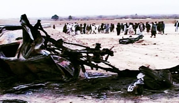 یک موتر طالبان در شیندند منفجر شد