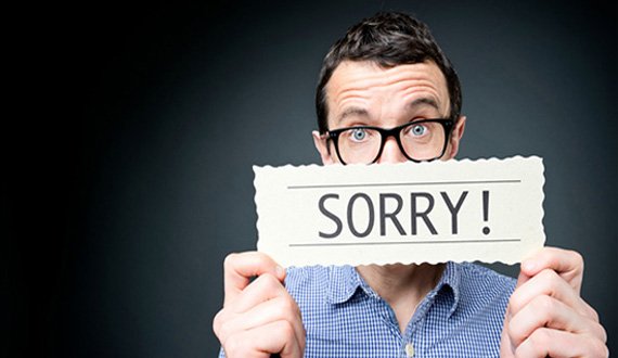 عذر خواهی سخت‌ترین کار دنیا نیست