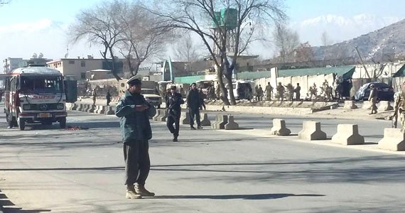 فرماندهی عمومی پولیس نظم عامه در کابل آماج حمله قرار گرفت