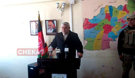 والی غور بار دیگر وعده اسفالت سرک عمومی هرات-غور را داد