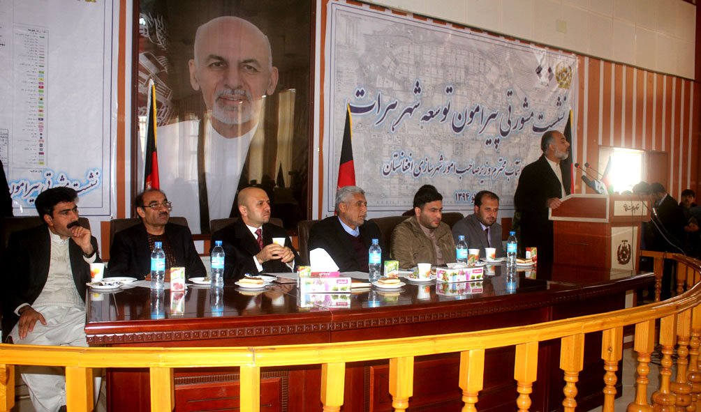 وزیر شهرسازی: ماستر پلان جدید هرات بررسی می‌شود