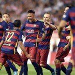 پیروزی بارسا در مقابل اتلتیکو مادرید