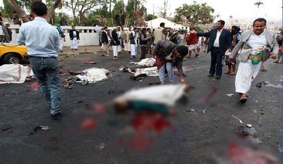 کشته شدن ۴۰ تن در صنعا پایتخت یمن