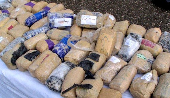 کشف بیش از ۲۰۰ کیلو گرام مواد مخدر در غزنی