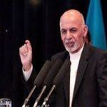 غنی به لندن رسید، تظاهرات هم آغاز شد