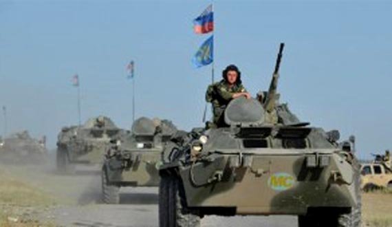 مانور نظامی تاجیکستان و روسیه دربیخ گوش افغانستان