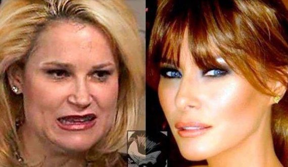 همسران ترامپ و تدکروز بازی انتخاباتی شدند