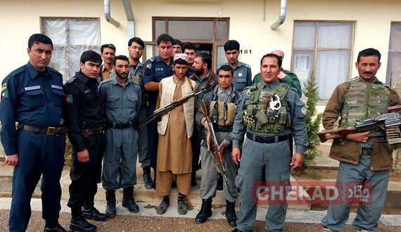 طالبی که پس جنگ به دام پولیس هرات افتاد