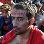 لب‌هایی که پس از تخریب کمپ مهاجرین دوخته شد