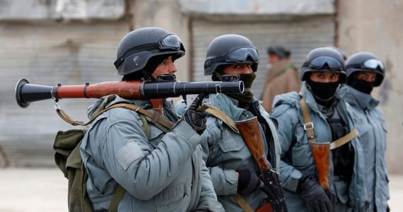 پولیس فاریاب پاسگاه‌های مخالفان را تخریب کردند