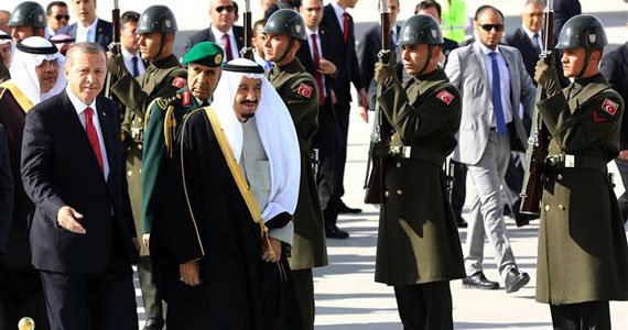 پادشاه عربستان وارد استانبول شد