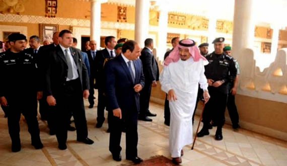 عربستان و مصر با ایجاد یک پل باهم متصل می‌شوند
