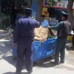 شهرداری هرات عملیات جمع آوری دست فروشان را آغاز کرد