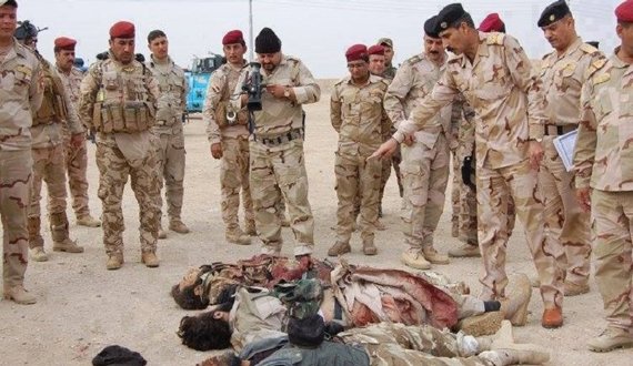 آمریکا، شهر فلوجۀ عراق را زیر بارش بمب گرفت