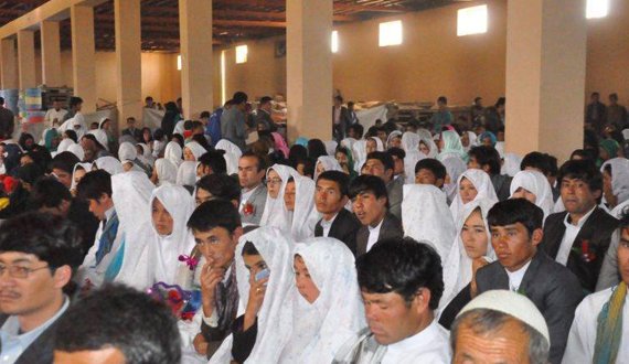 ۱۵۰ زوج در دایکندی ازدواج کردند