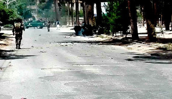 انفجاری سنگین، در مقابل ساختمان مقام ولایت هرات