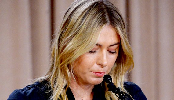 “ماریا شاراپووا”، برای دو سال محروم شد