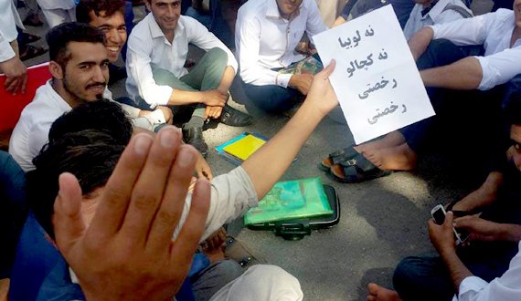 دانشجویان معترض و صنف‌های خالی