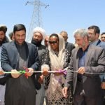 استقبال بیجا شدگان شیدایی از افتتاح شبکه آبرسانی