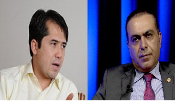 دلجویی دو نمایندۀ مجلس از یک سرباز نابینا