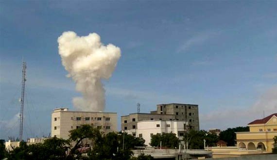 دو انفجار در سومالی جان هفت تن را گرفت