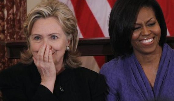 بانوی اول آمریکا از هیلاری کلینتون حمایت کرد
