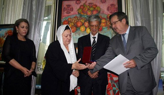 روسیه به بازماندگان سهراب قربانف نشان افتخاری اعطا کرد