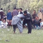 جوانان فراه برای دوری از مواد مخدر کشتی می‌گیرند