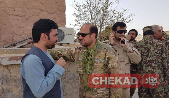 جاهد برای کنترل جنگ، وارد هلمند شد